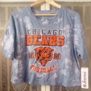NFL Chicago Bears Kids Blue Tie-Dye Tee